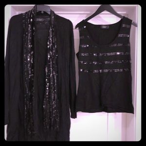 Ladies Cardigan 2pc set